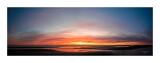 Pano Sundown Strand-Bearbeitet 40x120cm. Signaturtif Rand